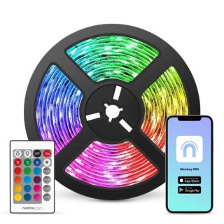 🌈 Niceboy ION SmartStrip – Světlo, které se přizpůsobí vám! Proměňte atmosféru svého domova jediným kliknutím. LED pásek...